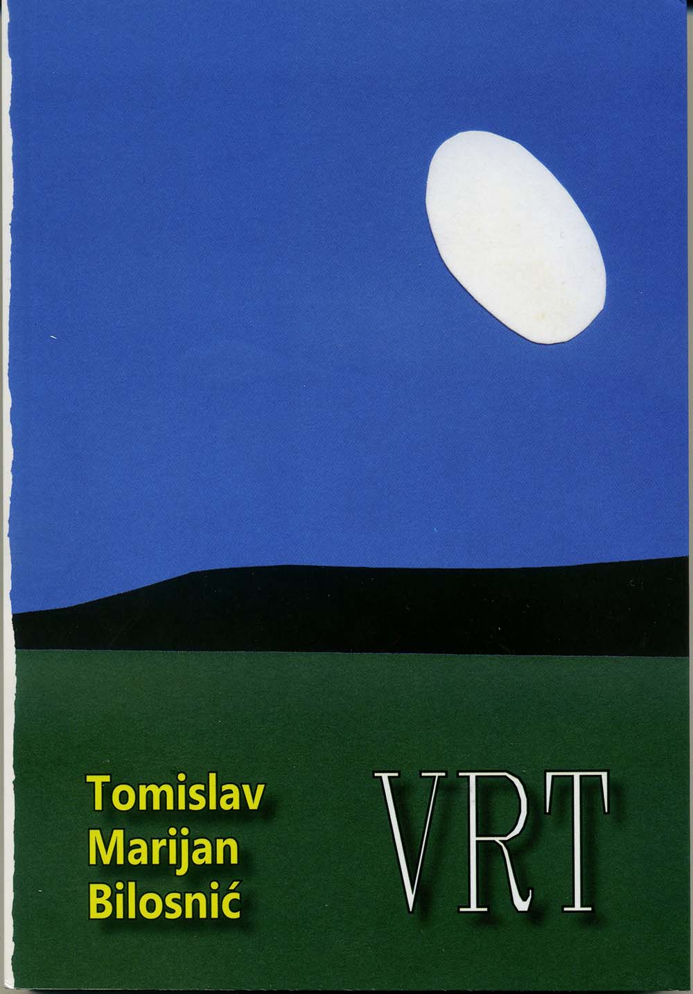 1. Naslovnica Bilosnićeve zbirke Vrt